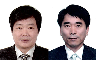 왼쪽부터 - 엄기안 전무, 소기호 상무