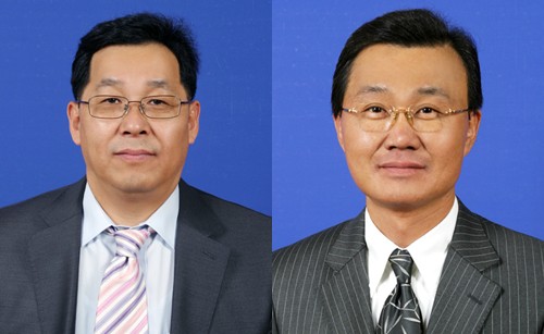 (왼쪽부터) 김봉호 상무, 박철빈 상무