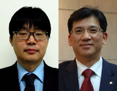 왼쪽부터) 김우진 이사, 김인 이사