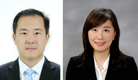 (왼쪽) 김데이비드 전무와 김진영 상무(오른쪽)