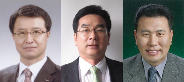 왼쪽부터)원장희 상무, 나승일 이사, 전걸순 이사
