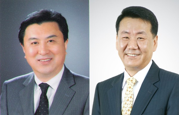 왼쪽부터) 이영욱 사장, 오흥주 사장