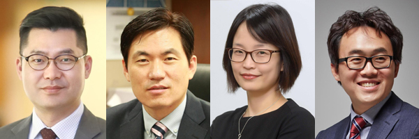 임광혁 대표, 김종수 상무, 남친희 상무, 권창섭 상무