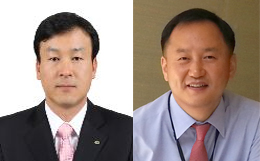 왼쪽부터) 안호종 상무보, 황상환 상무보