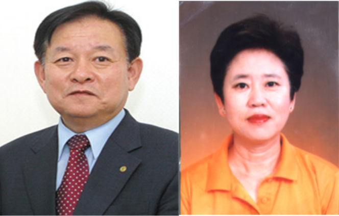 문재빈(좌) 이호우(우)