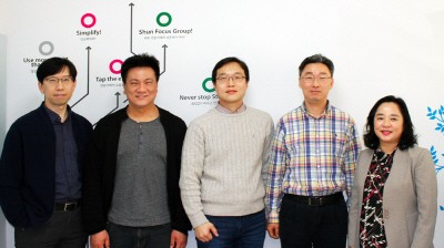 왼쪽부터 삼성전자 종합기술원 모바일 헬스케어랩 남성현 마스터(교신저자), 장호준 전문, 박윤상 전문(공동1저자), 이우창 전문, 박종애 랩장.