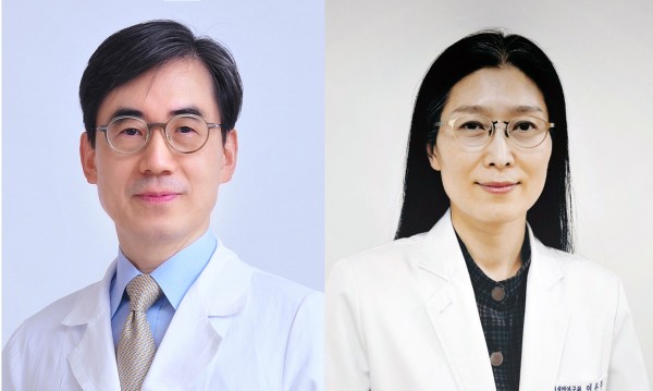(왼쪽부터)김효수, 이은주 교수