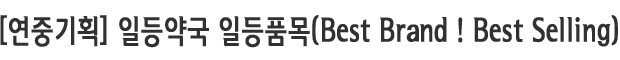 [연중기획] 일등약국 일등품목