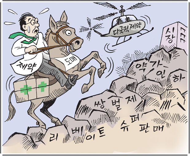 악전고투