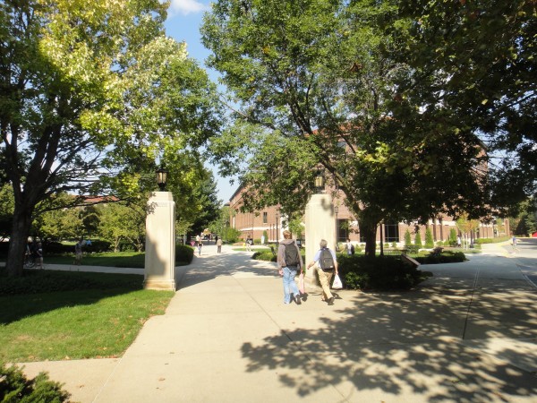 미국 빅10 명문대학에 속하는 펴듀대학 캠퍼스 전경