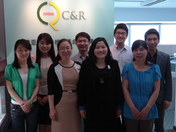 씨엔알리서치 본사 및 중국지사 임직원