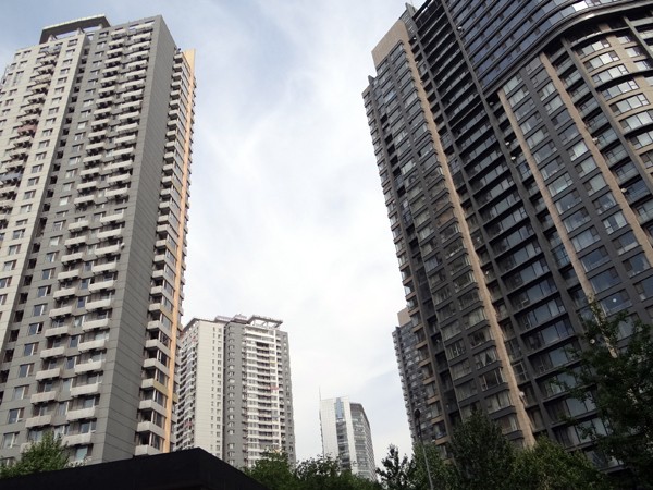 중국 베이징 시내 전경