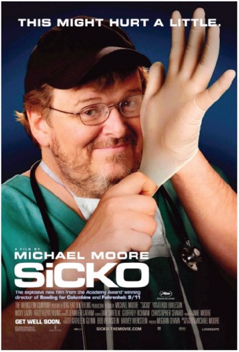 미국의 보건의료를 풍자한 영화 [식코]