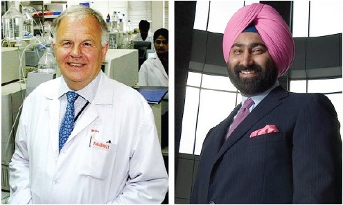 Ranbaxy CEO 인 Brian Tempest와 창업2세 Malvinder Singh