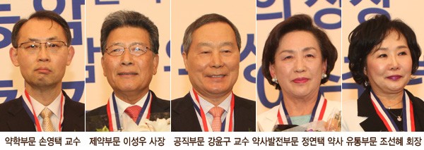 제51회 동암 약의상 수상자