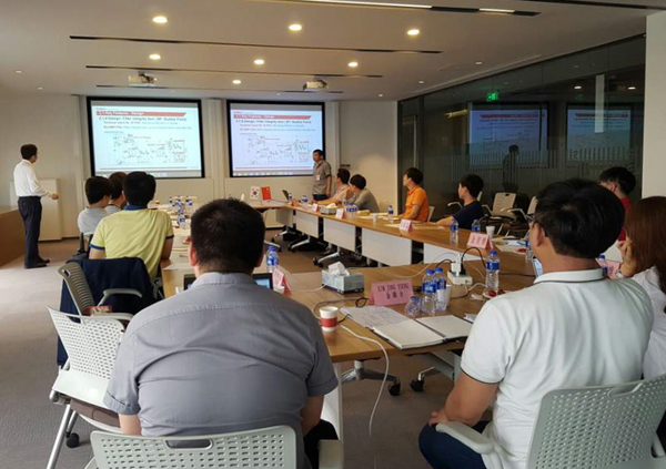 중국 Tofflon 본사에서 진행된 FD Training 모습
