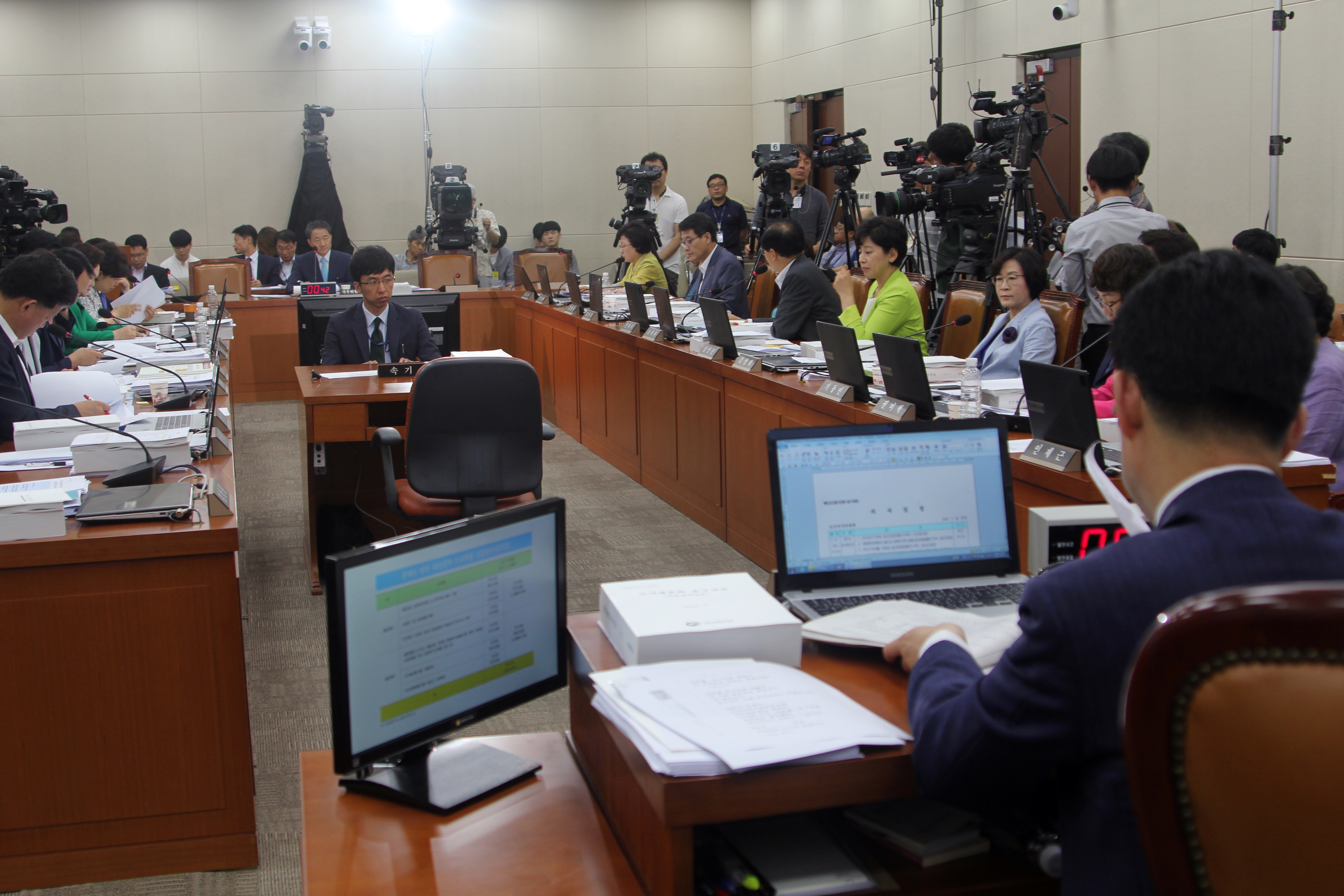 국회 보건복지위원회 인사청문회 전경