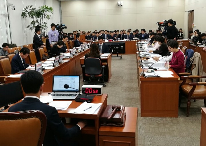 보건복지위원회 국정감사 종합감사 전경