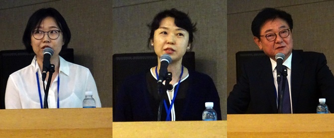 (왼쪽부터)백승교 강남세브란스병원 교수, 정은주 연세대 외과학교실 교수, 김영모 상급종합병원협의회장