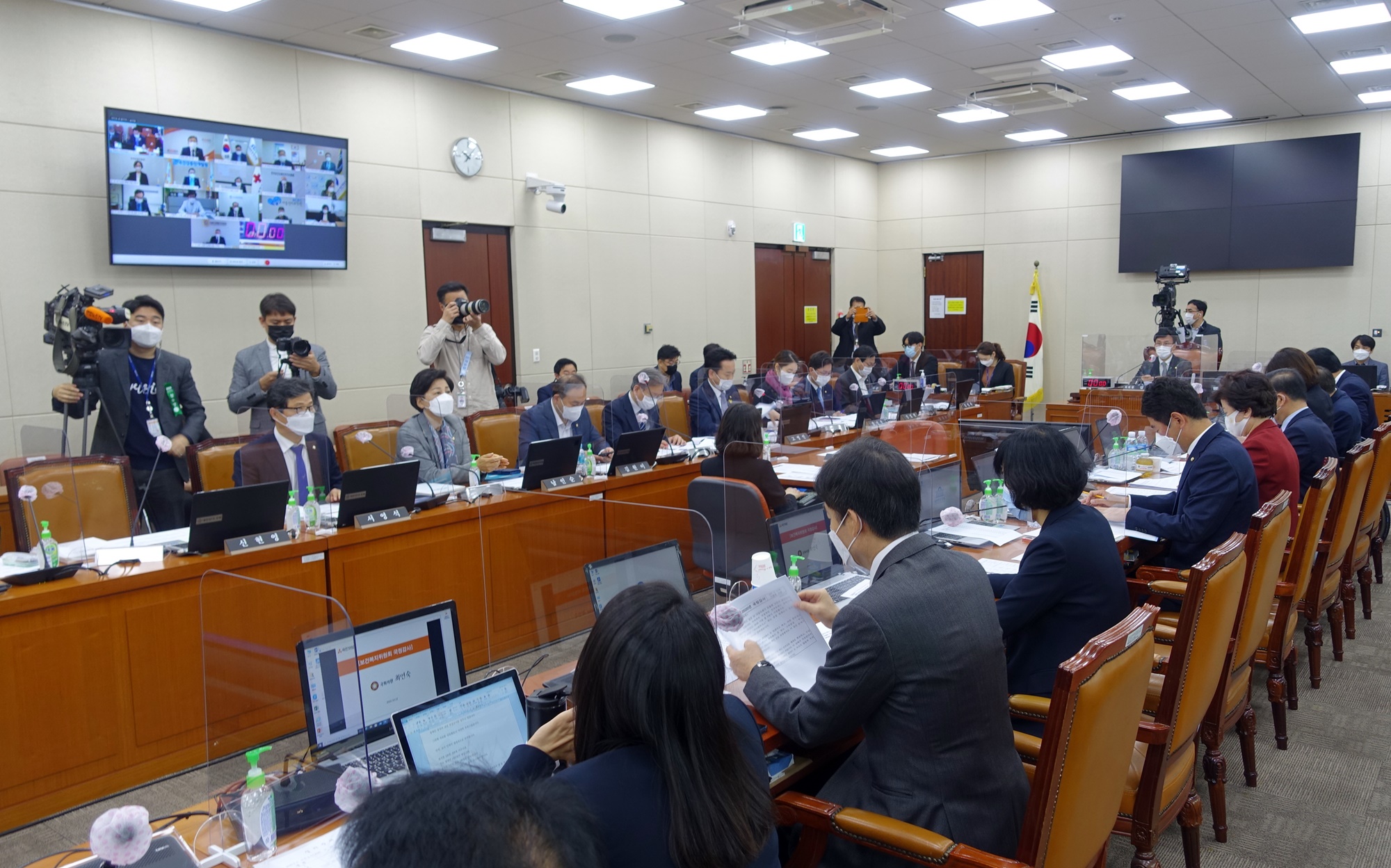 국회 보건복지위원회 종합 국정감사(사진: 국회 전문기자협의회 제공)